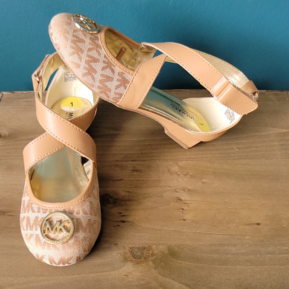 Michael Kors Ballerina Strap 1-inch heels